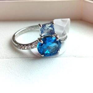 Bomb party ring size 8 Journey beyond OG april 2024 sapphire opal blue